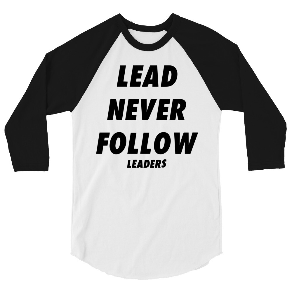 Lead Never Follow Chief Keef 3/4 sleeve Shirt