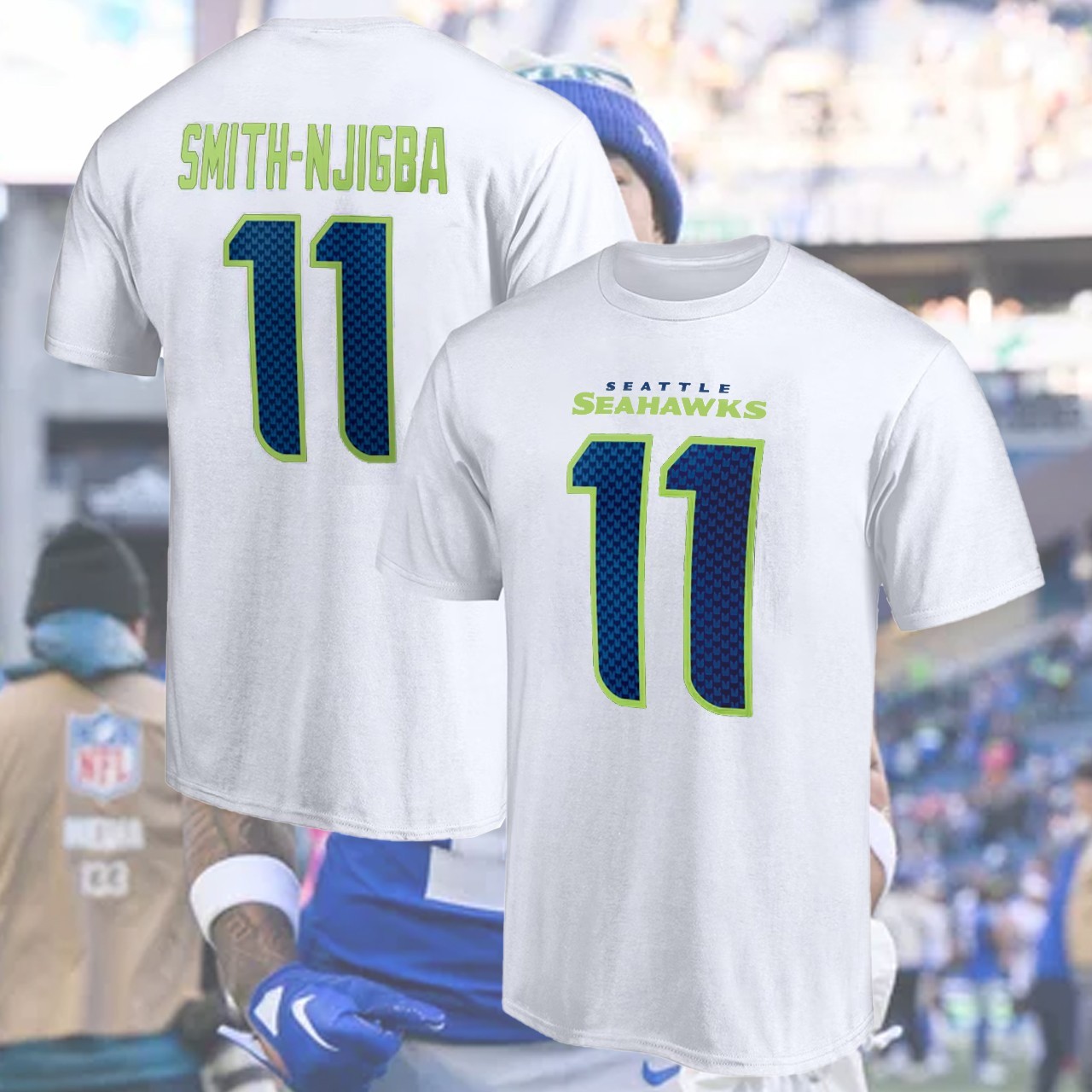 NEW! J Smith #11 Njiigba Name & Number Players For Fans, Gift S-5XL