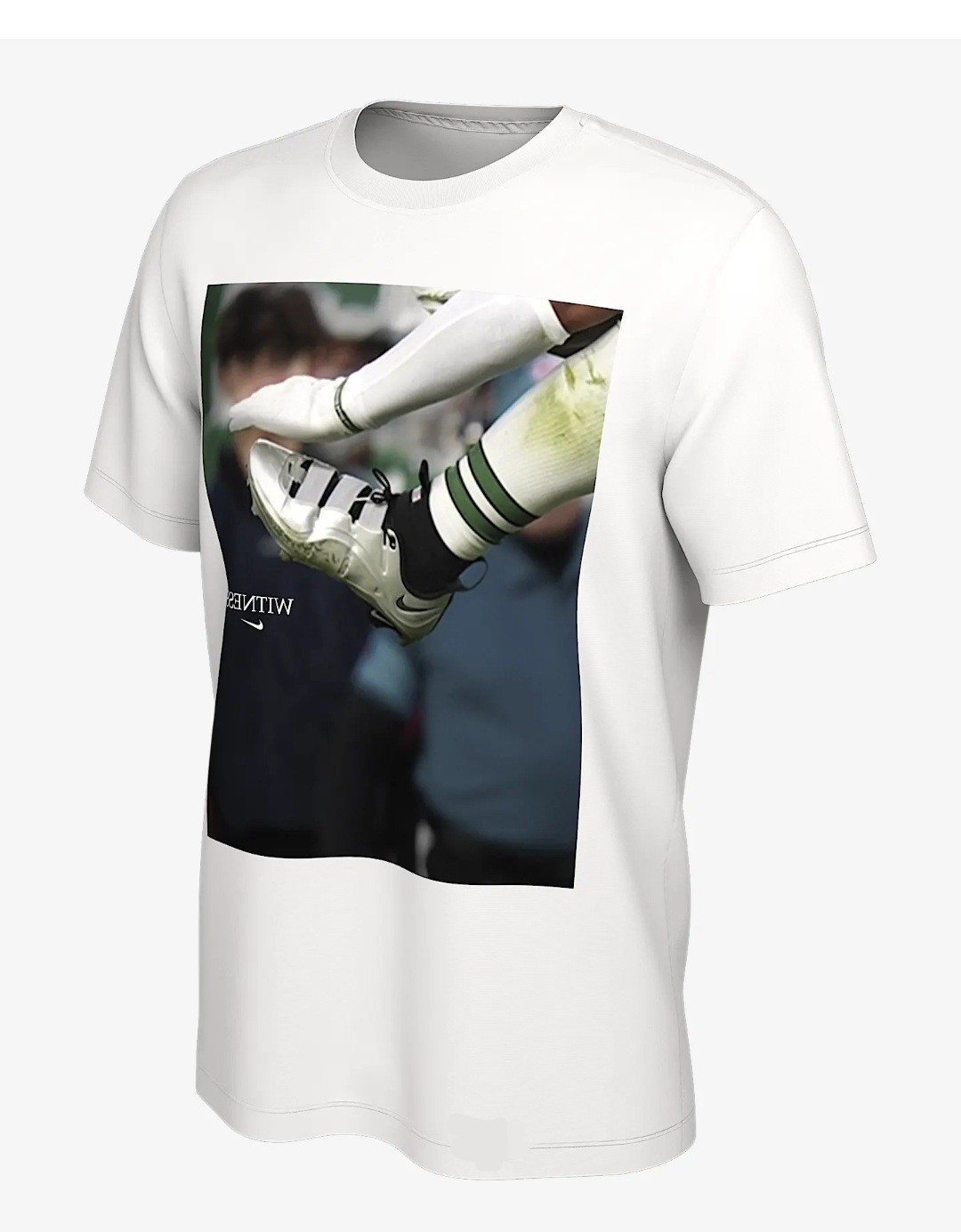 Nike LeBron WITNESS x Saquon Barkley Hurdle White Eagles T shirt XL Rare NWT