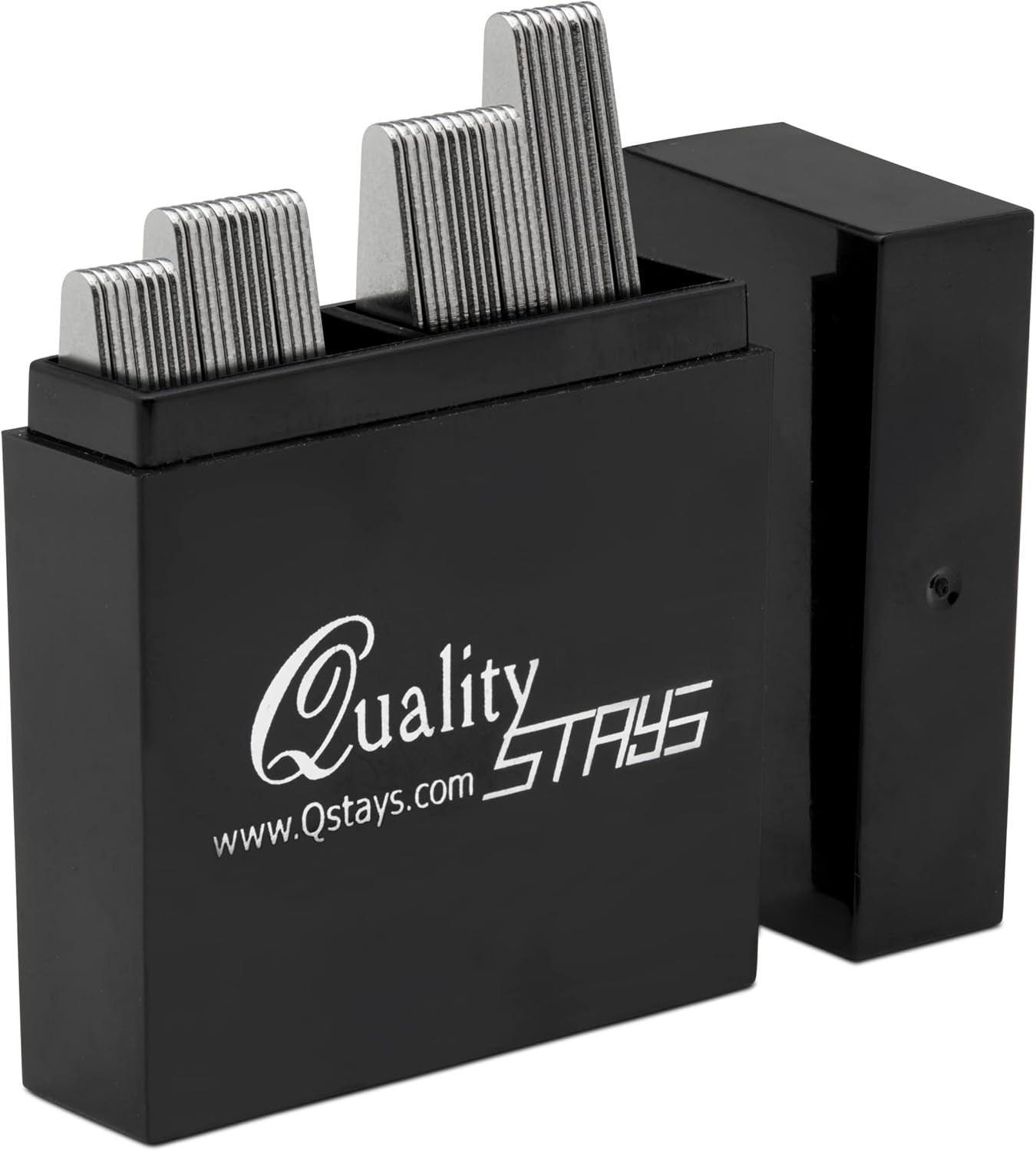 40 Metal Collar Stays for Men – Stainless Steel Dress Shirt Collar Inserts in 4