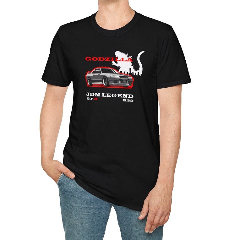 Skyline GT-R R32 Godzilla Inspired Vector Art T-Shirt Father’s Day Gift