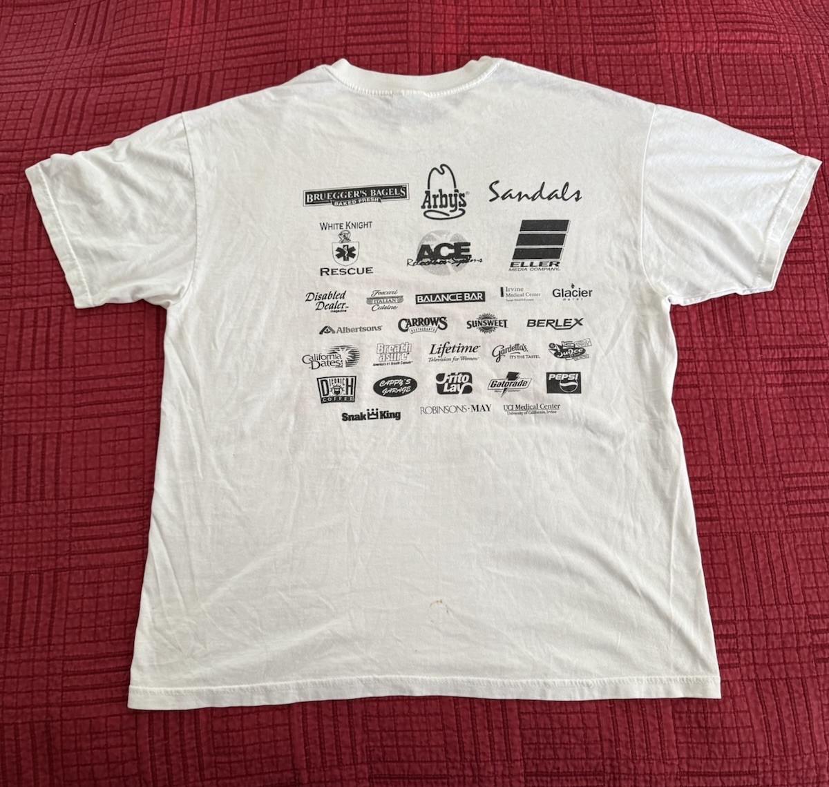 Vintage 1999 MS Multiple Sclerosis Walk Support Shirt Size Large