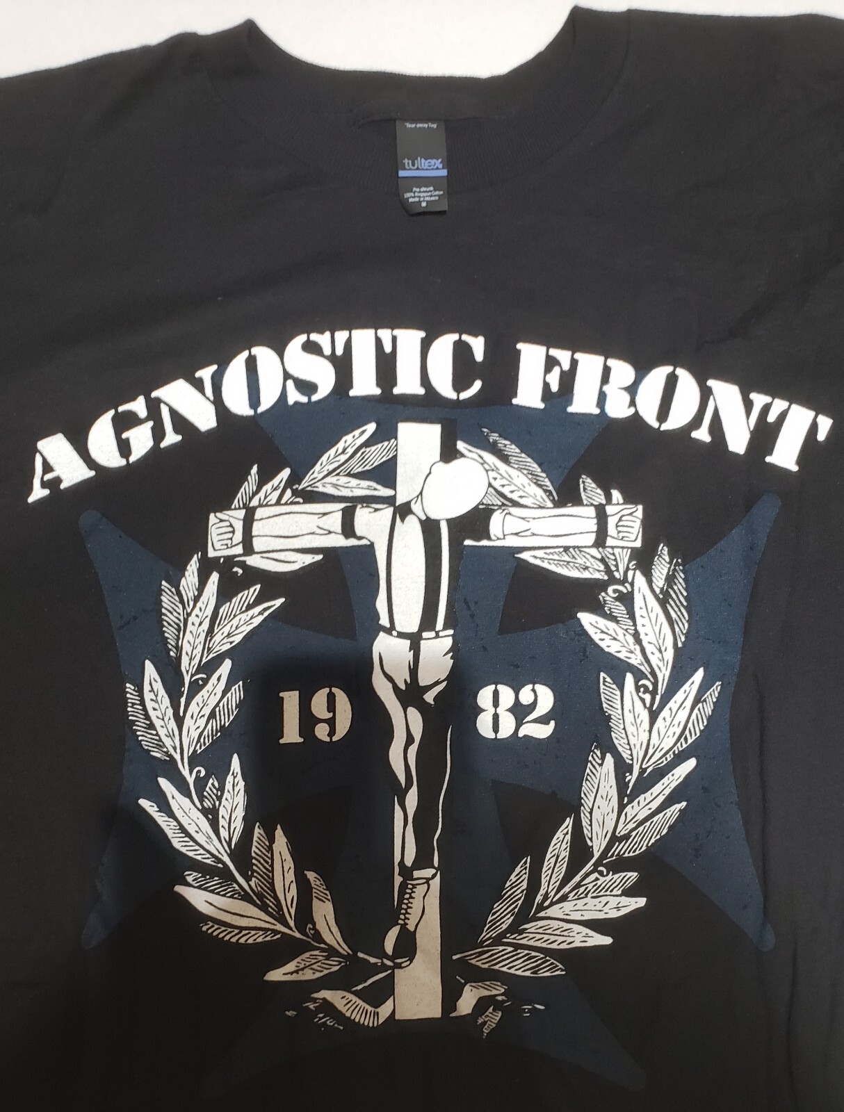Agnostic Front T Shirt NY Hardcore Punk shirt black PICK YOUR SIZE L XL