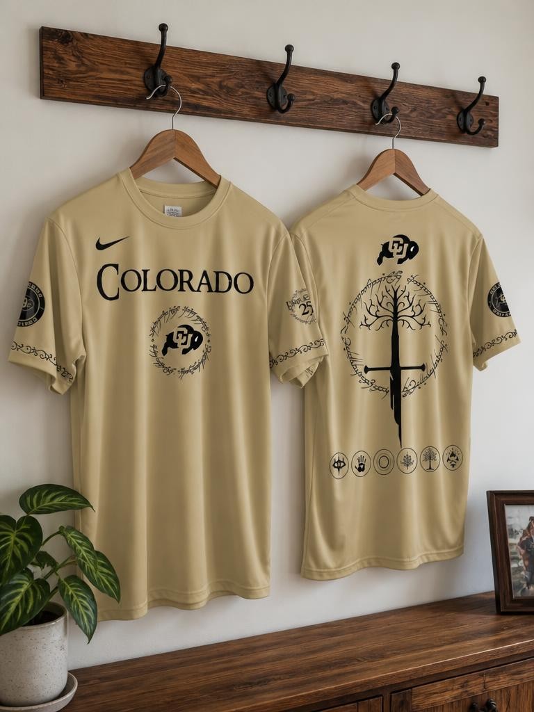 Colorado Buffaloes x The Lord of The Rings Night 3d T-Shirt