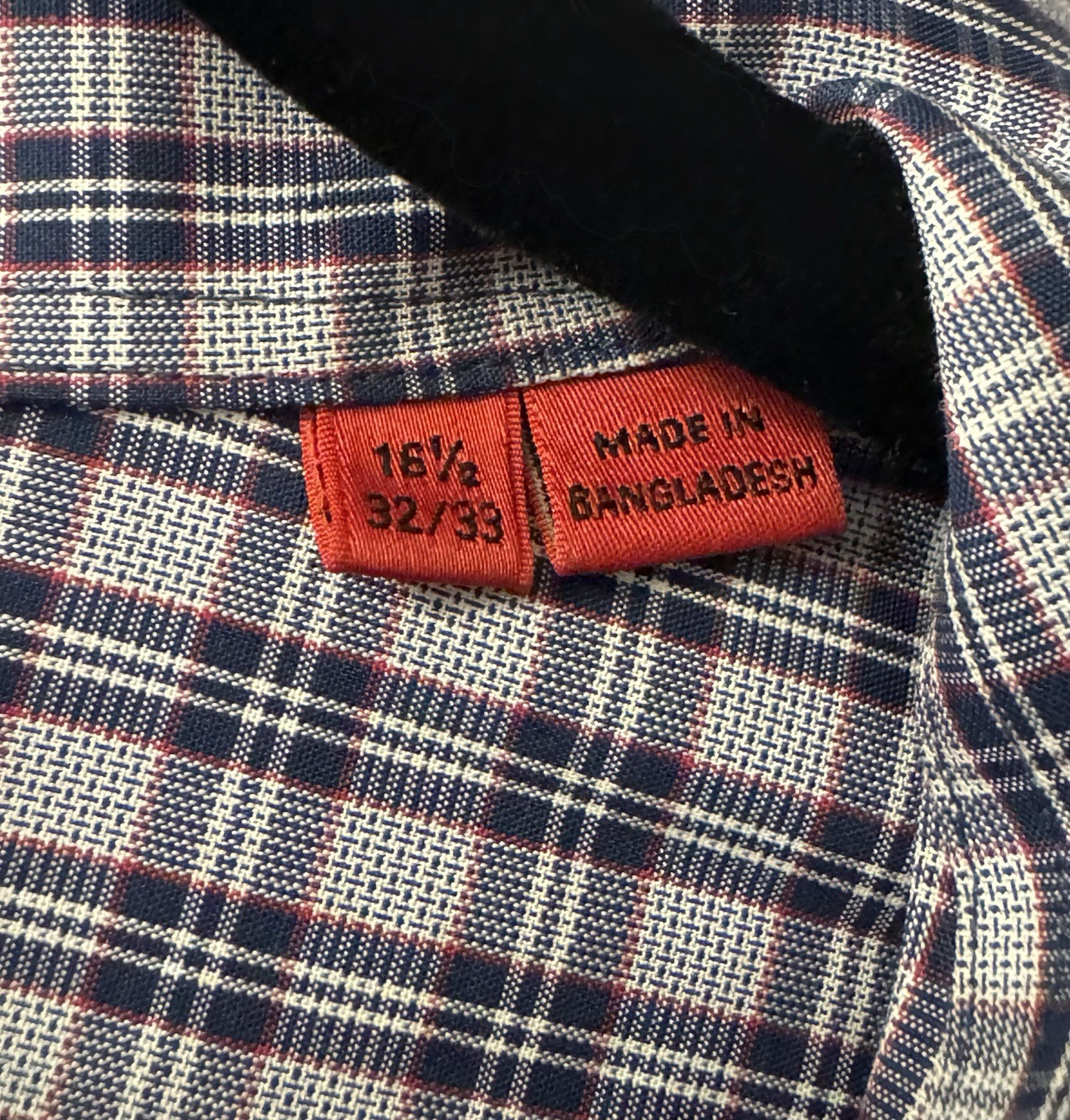 HUGO Boss C-Mabel Sharp Fit Plaid Men Dress Shirt 16.5 16 1/2 32/33 Excellent