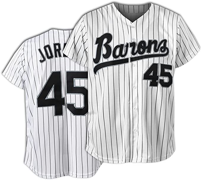 Tocament Birmingham Barons Michael Jordan 45 Baseball Jersey 90s Men Size 3XL