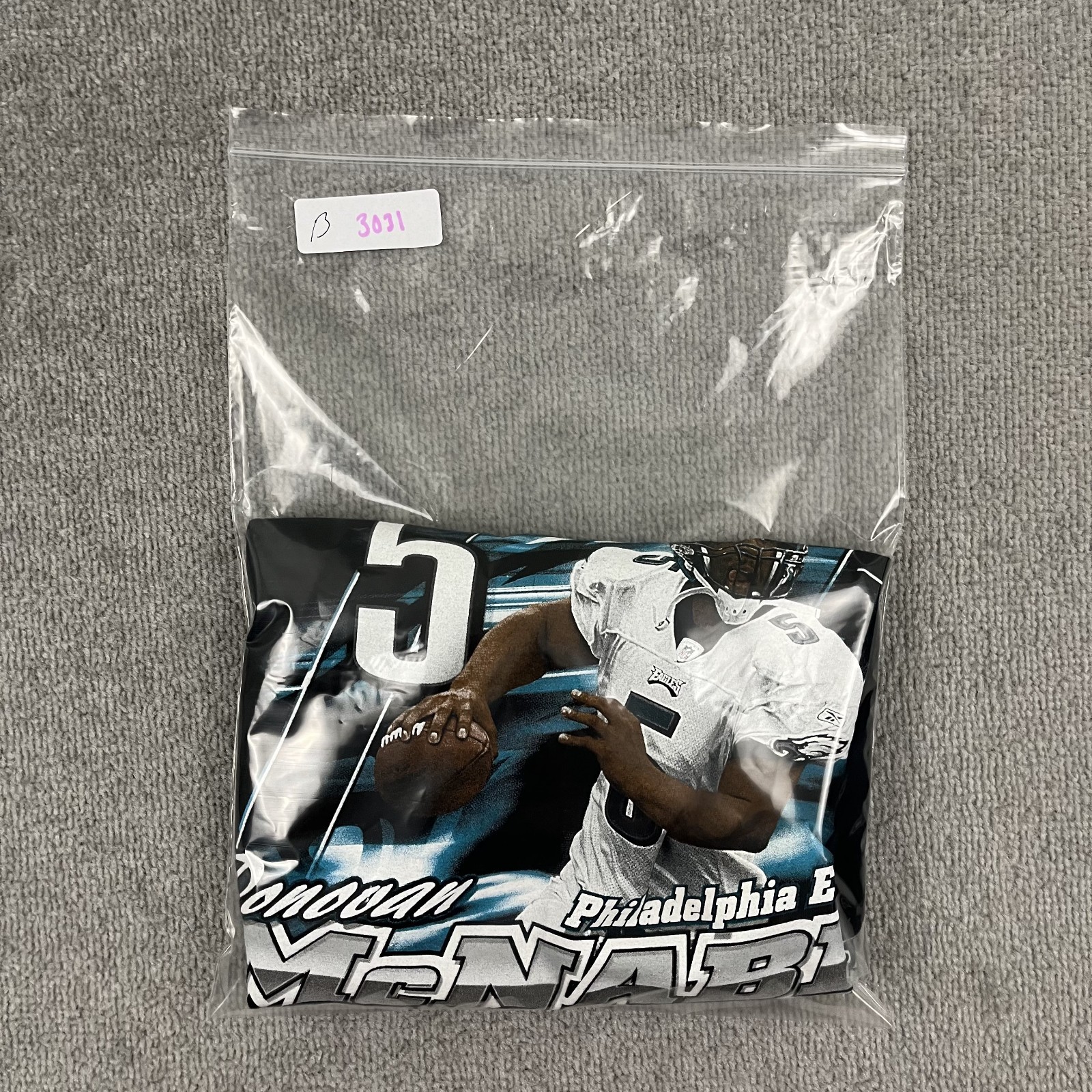 Philadelphia Eagles Donovan McNabb Graphic T-Shirt Men XL Black NFL Football Y2K