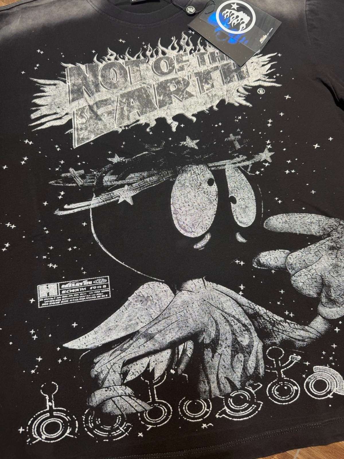 Hellstar tee shirt Men’s Black Cotton NEW S-M-L-XL