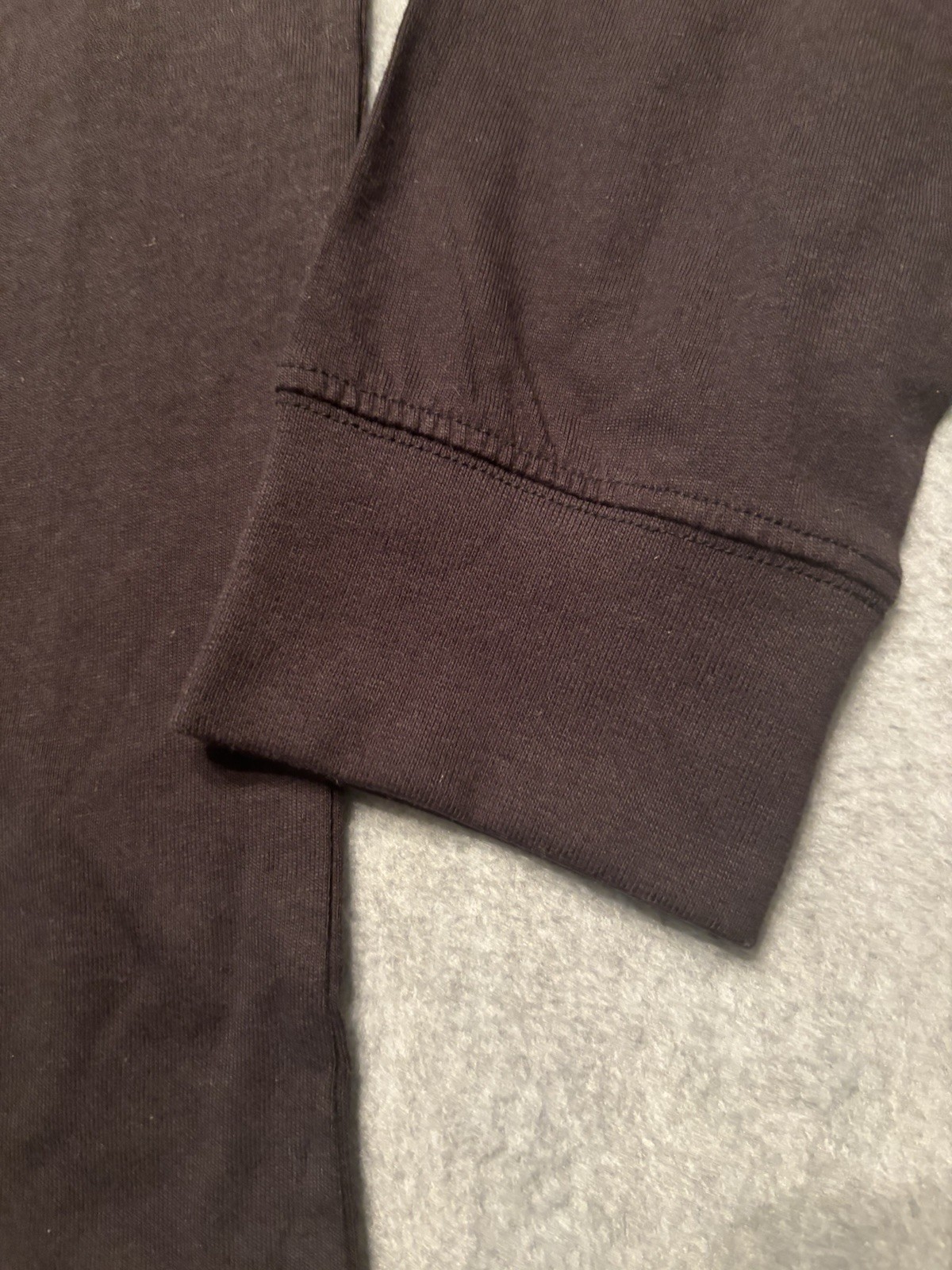 UFC T-Shirt Men’s 3XL Black Long Sleeve Customizable Blank Crew Neck NWOT