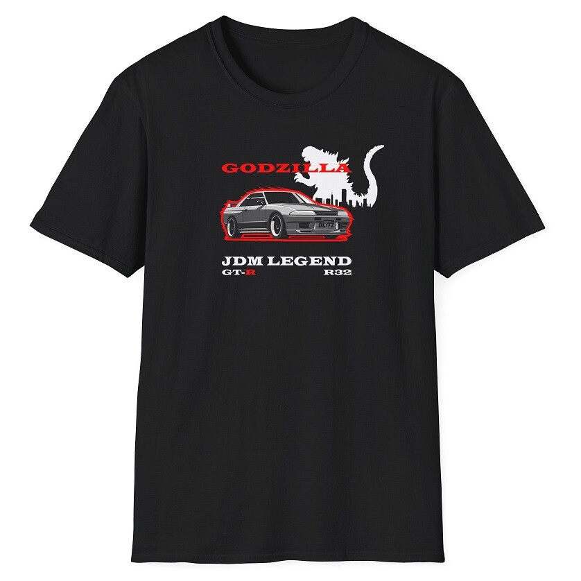 Skyline GT-R R32 Godzilla Inspired Vector Art T-Shirt Father’s Day Gift
