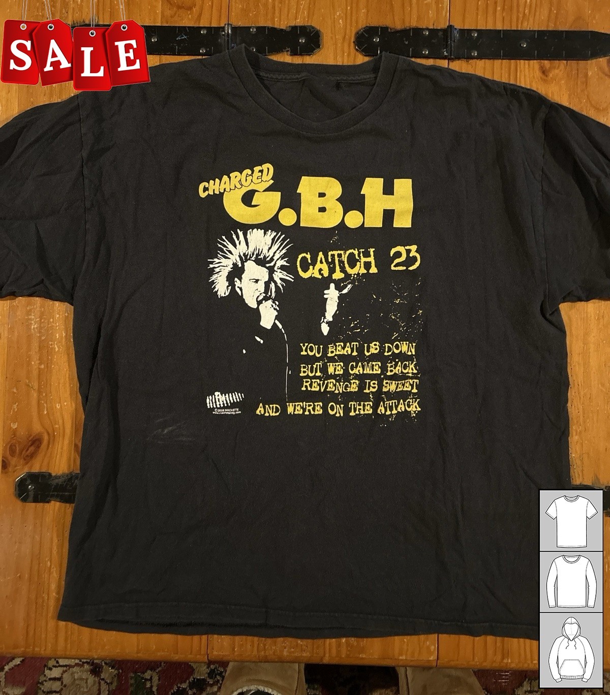 New Popular GBH Band Gift For Friends Men All Size T-Shirt TH920