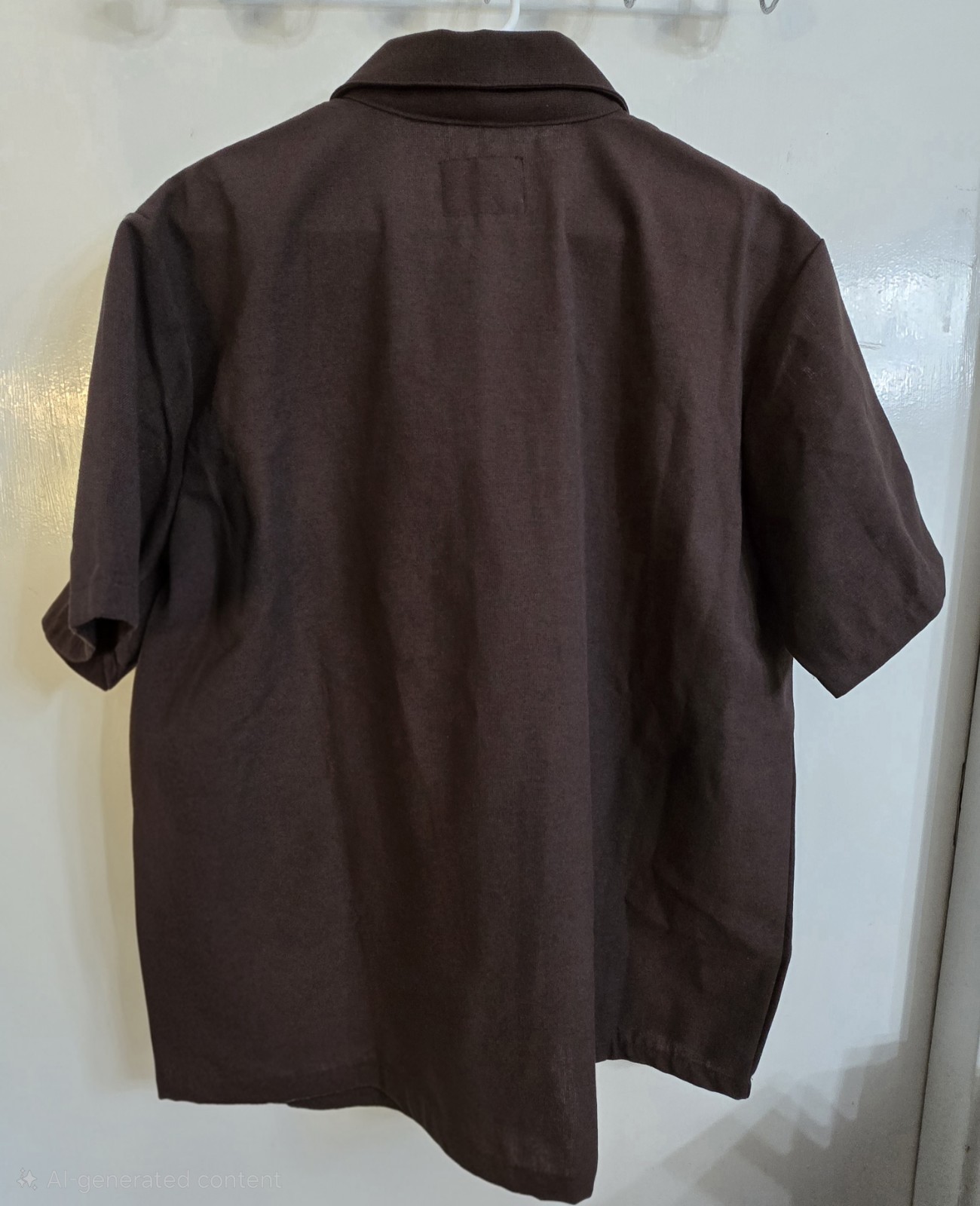 FB County Solid 1/2 Zip Short Sleeve 2 Pocket Shirt Sz M New Tags BEN DAVIS Alt