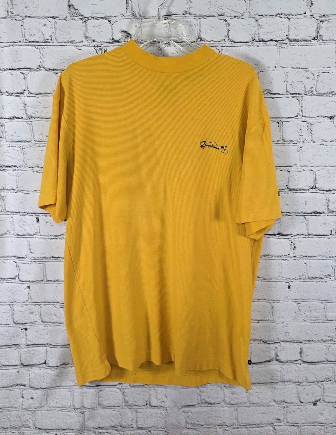 Callaway- Greystone Men’s XL Yellow Short Sleeve Polo Shirt