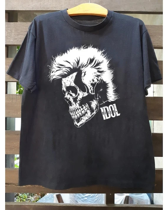 Billy Idol Its A Nice Day To Tour Again 2026 Billy Skull T-Shirt PD1693