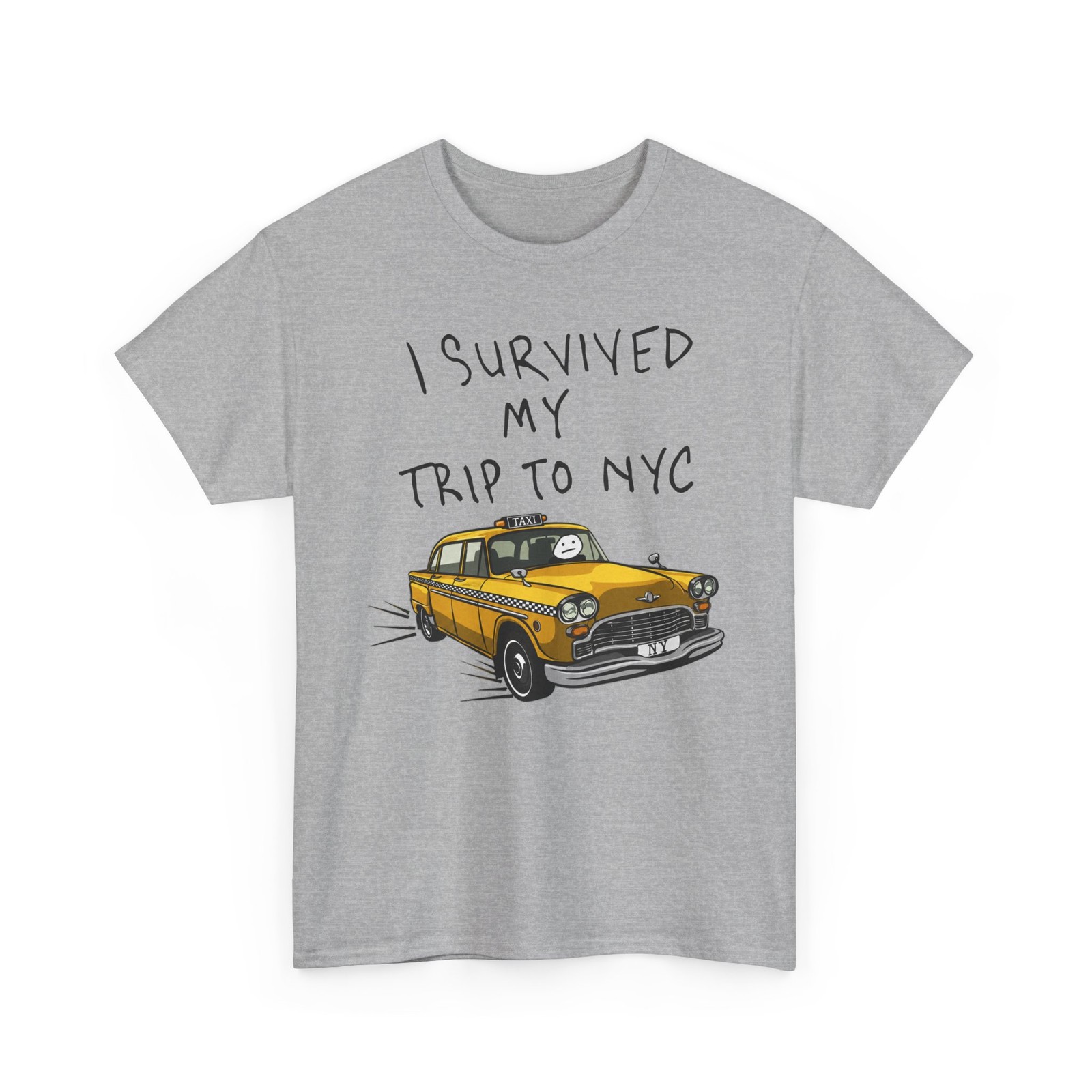 I Survived My Trip to NYC T-Shirt Funny Survived My Trip to New York Shirt