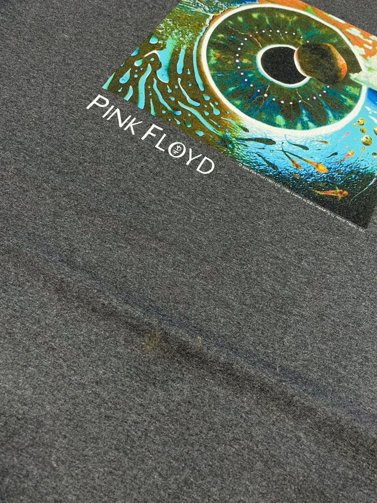 Vintage Pink Floyd 2004 PULSE Print Rock Band T-Shirt Men’s Size XXL