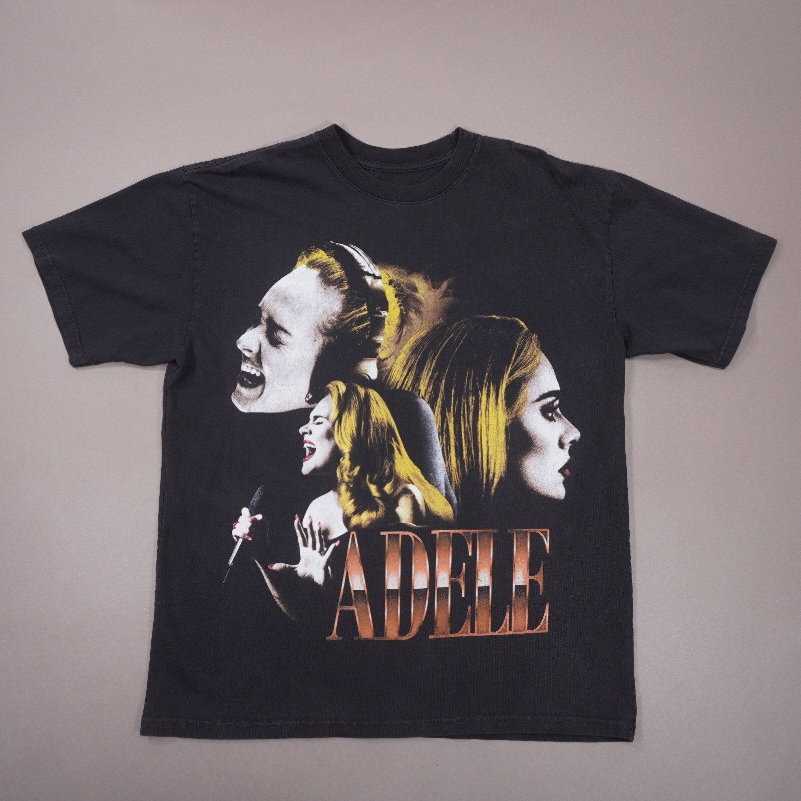 Adele Weekends With Adele Official Merch T Shirt Mens Adult Large Black Flaw