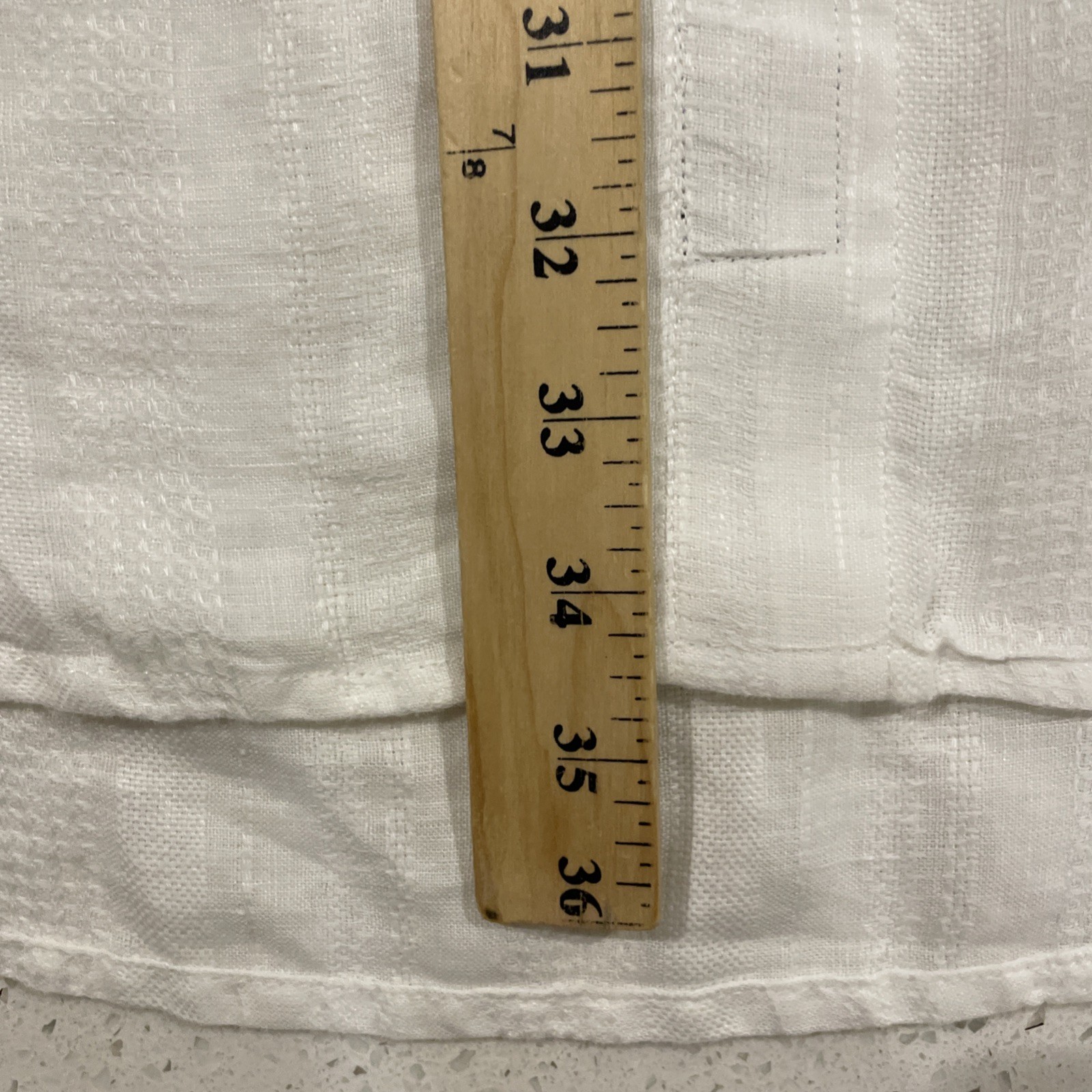 Territory Ahead Shirt Mens XXLT Button Up White Long Sleeve Linen Blend