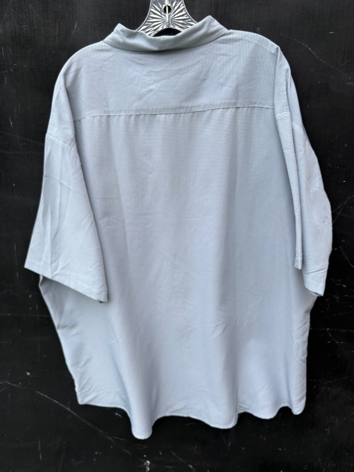 Kenneth Cole Techni-Cole Shirt Mens 4XL SS Polyester Spandex MSRP $69 NWT