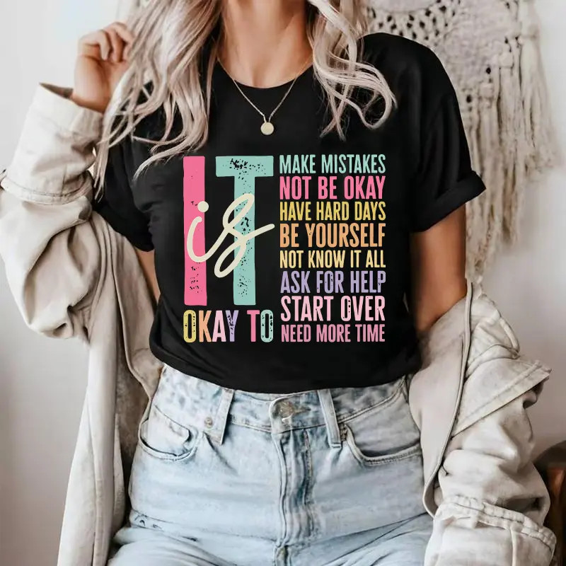 It’s Okay To Make Mistakes Shirt, Education Teacher Shirts, Back To School