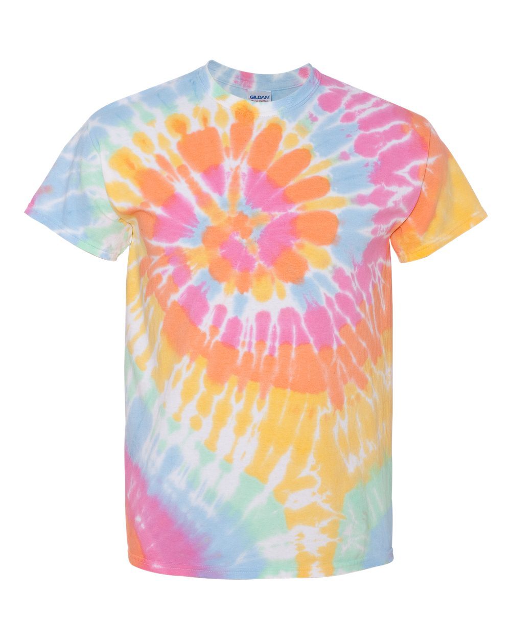 TIE DYE T SHIRT Multi-Color Spiral % 100 COTTON ALL COLORS SIZES 200MS