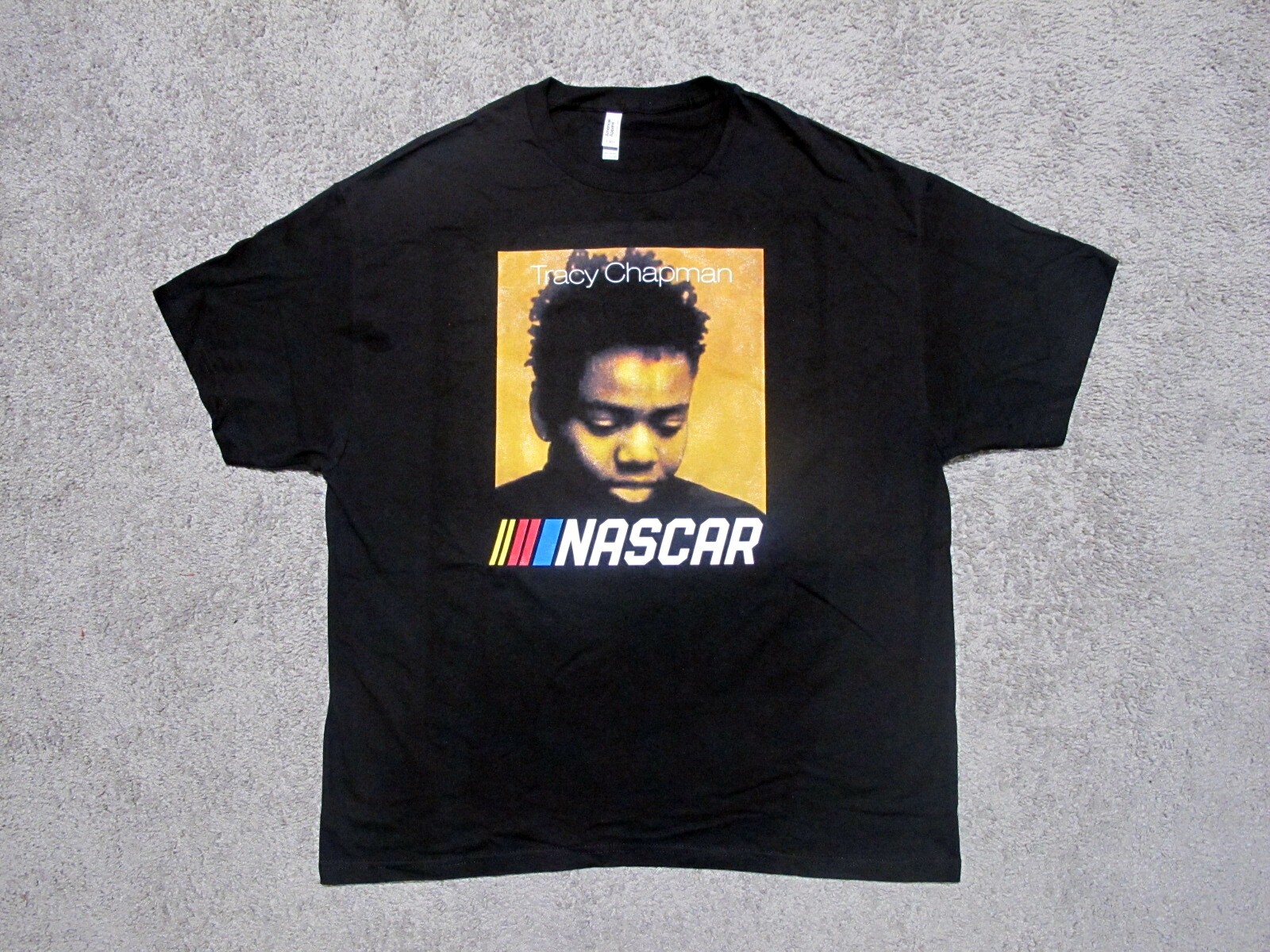 Meth Syndicate Tracy Chapman Nascar Fast Car men’s t-shirt XXL American Apparel
