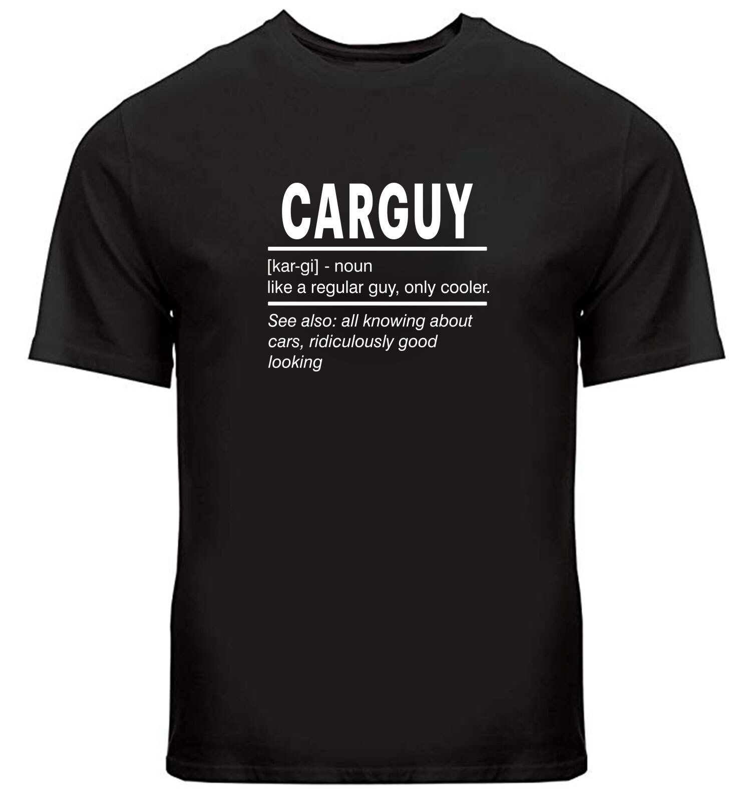 Funny T-shirt Car Guy Car Lover Graphic Sarcastic Gift For Husband Fathers Day