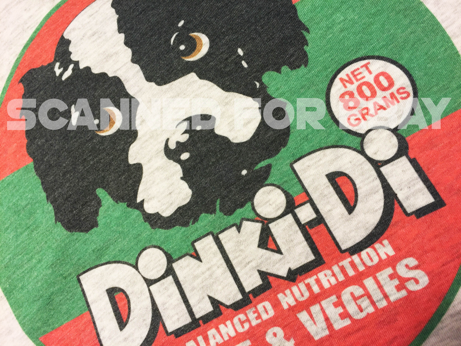 Dinki Di Dog Food Vintage Tee T-SHIRT Mad Max FREE SHIP USA Road Warrior