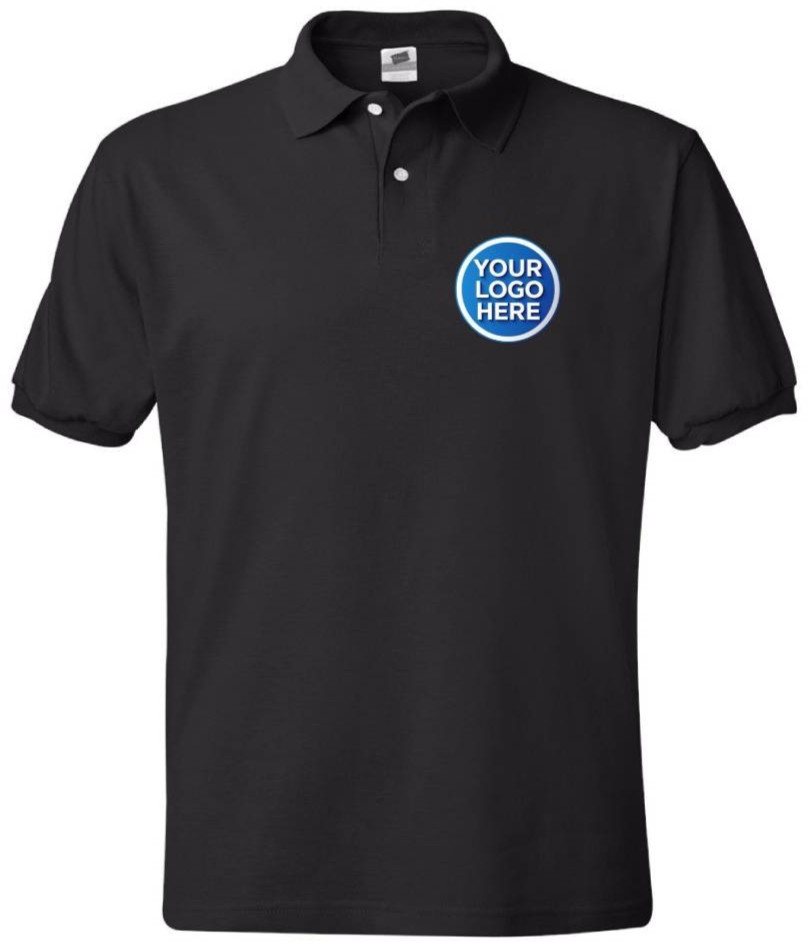 Custom Logo Print Polo T-Shirt Unisex Gildan Tee S – 5XL (Bulk Order Available)