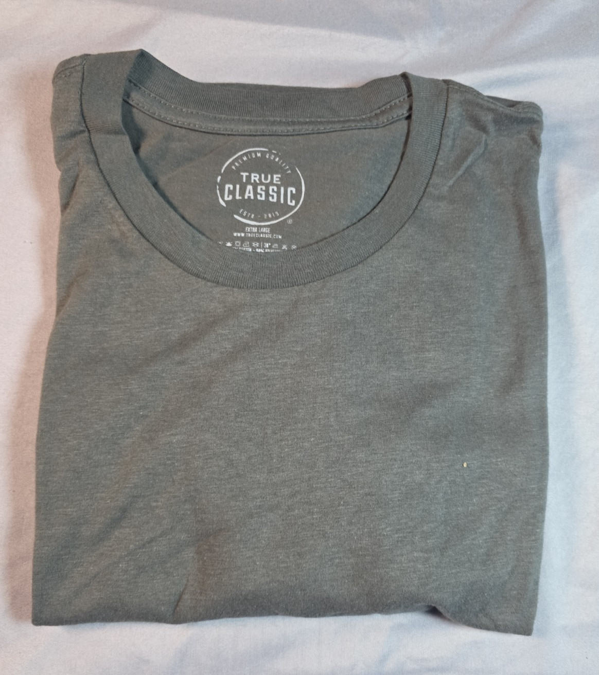 True Classic Crew Neck (2 pack) extra large XL Black & Gray