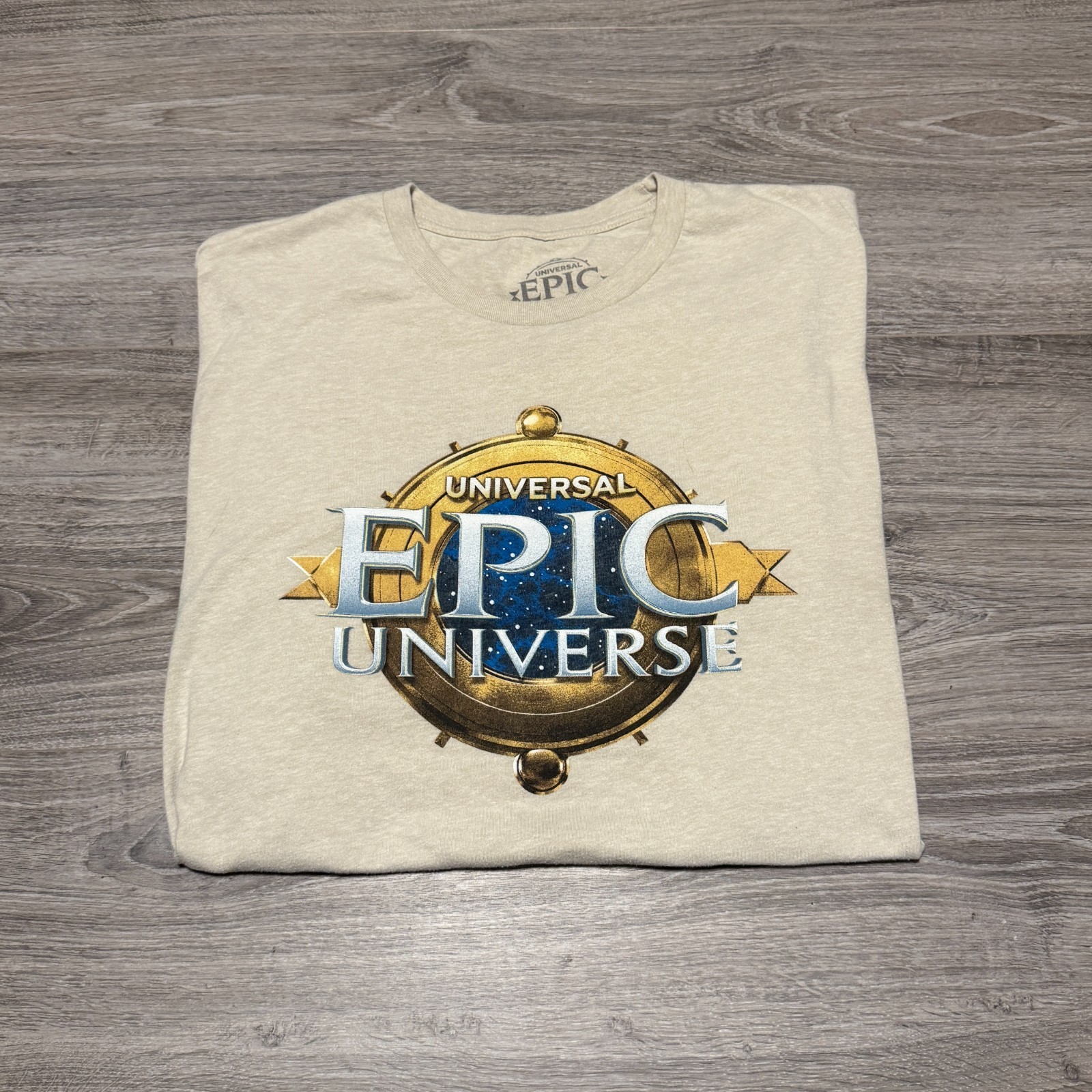 2025 Universal EPIC UNIVERSE Theme Park Orlando Team Member T-Shirt Adult 2XL