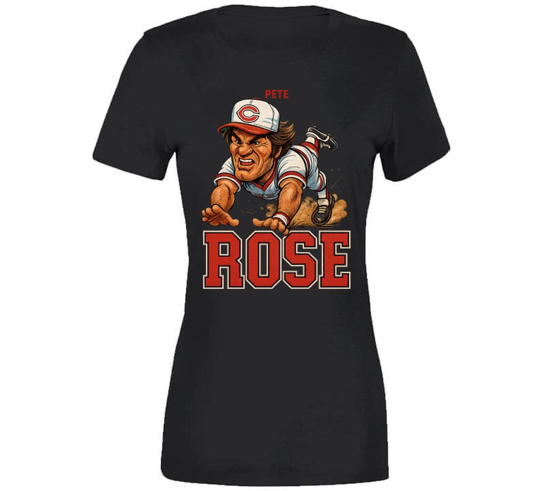 Pete Rose Legend Goat Baseball T Shirt