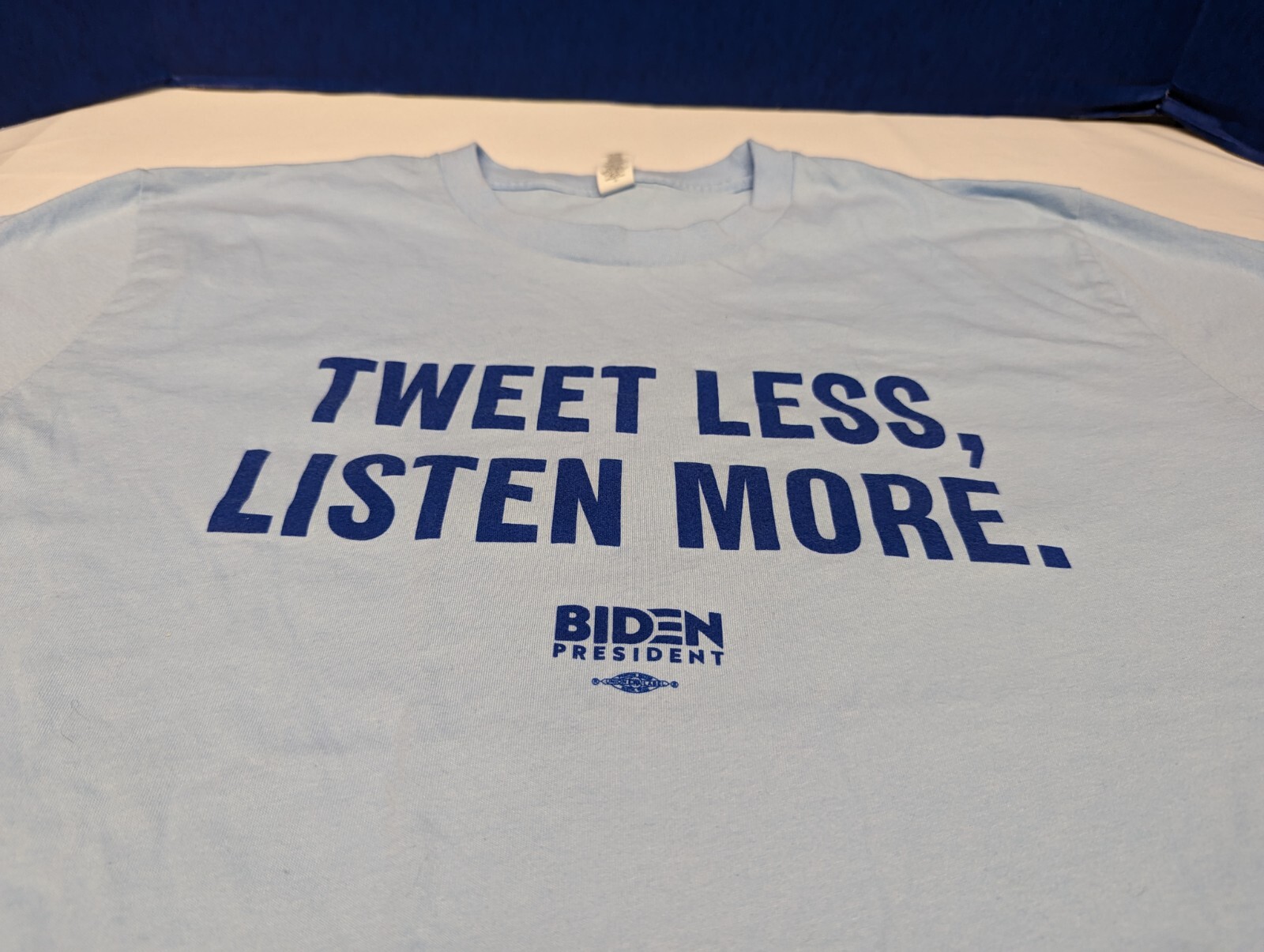 Joe Biden Funny T-shirt Biden . Royal apparel made in USA large