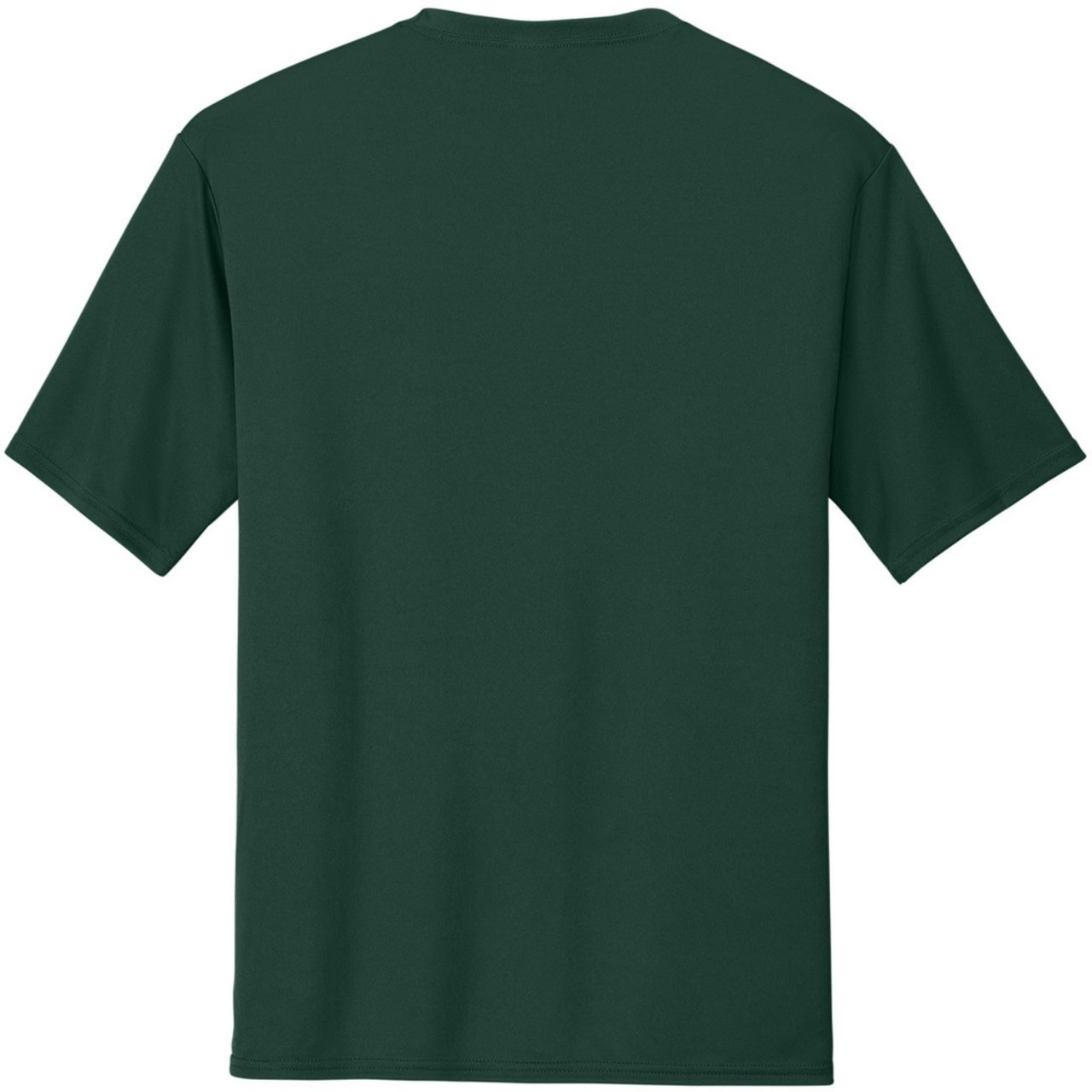 Solid Performance Military T-Shirts 100% Polyester Moisture Wicking Tee, 6-Pack