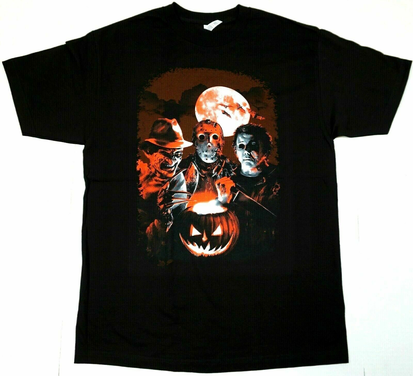HORROR MOVIE T-shirt Scary Film Halloween Characters Men’s Tee New