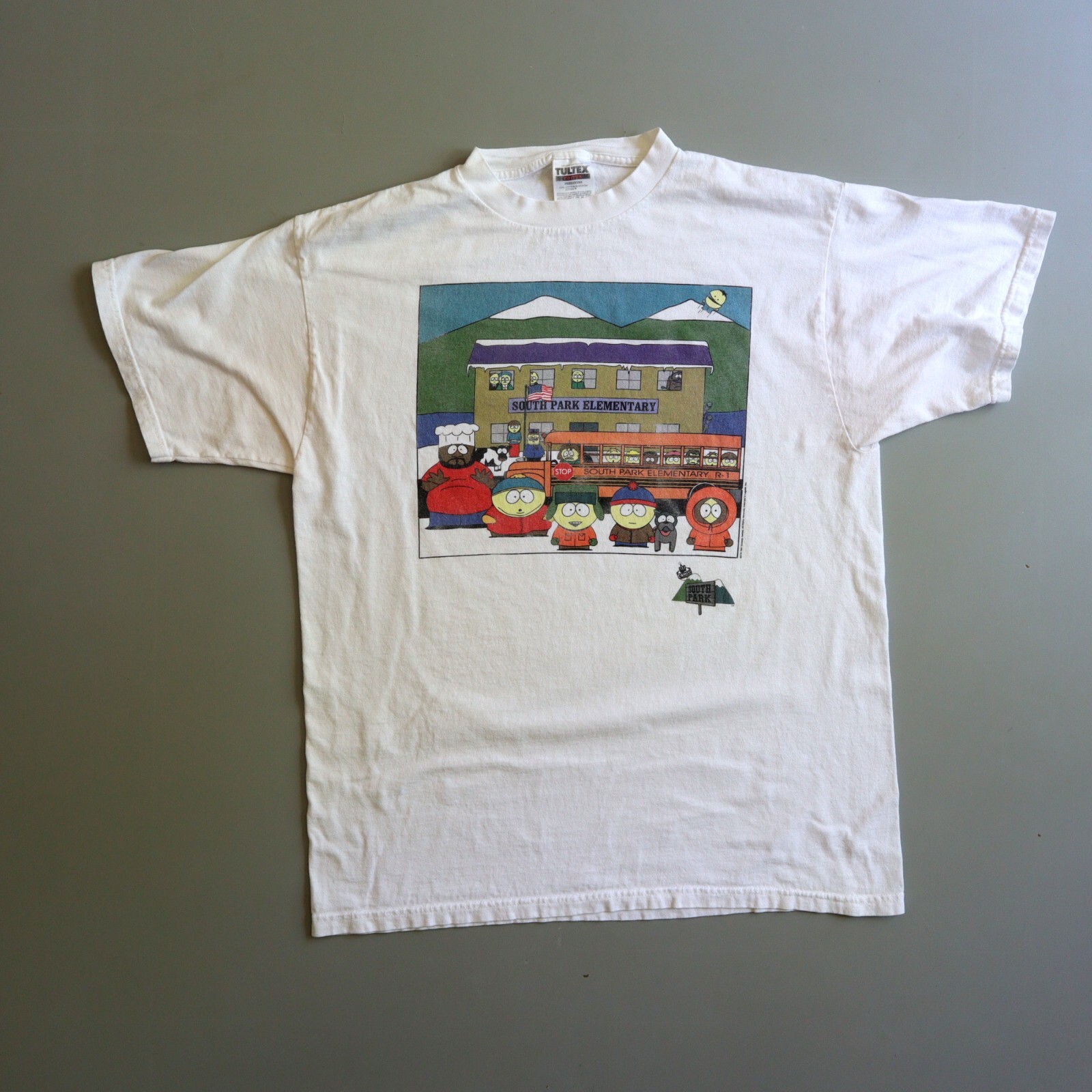 Vintage Shirt South Park Comedy Central 1997 Cartoon Elementary School