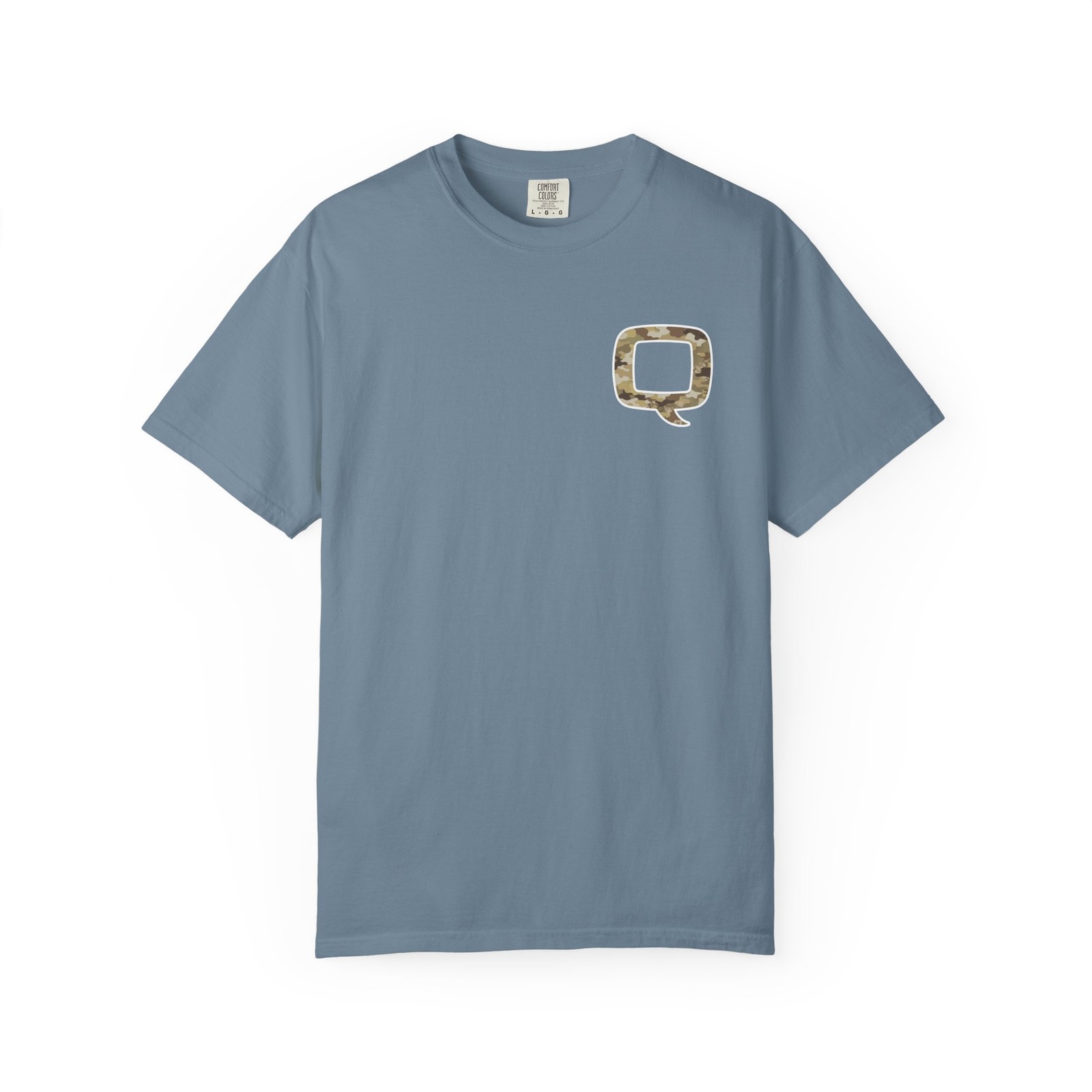 Camo Q Logo Honey Badger Sugar Weasel Shirt Military Freedom America