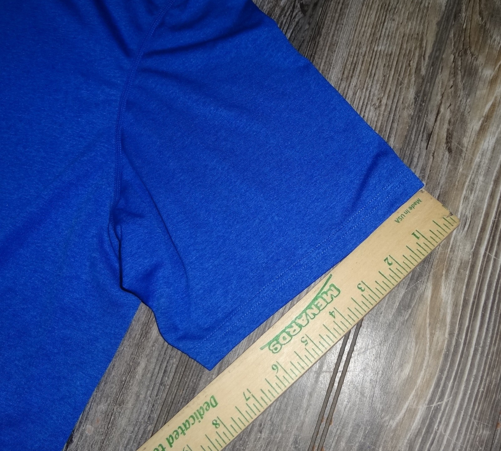 Epic Energy Zone Men’s Blue Polyester Short Slv Loose Fit T-Shirt Sz XL46-48