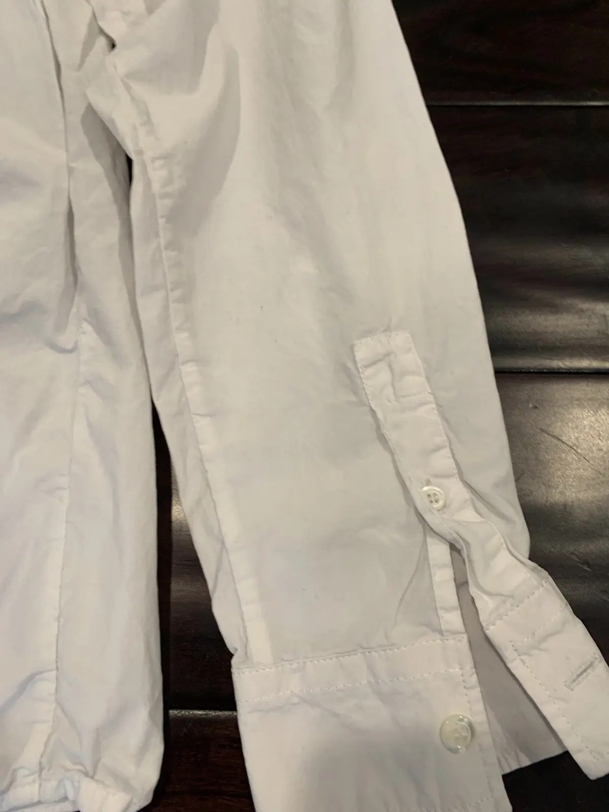 A.P.C classic white button up