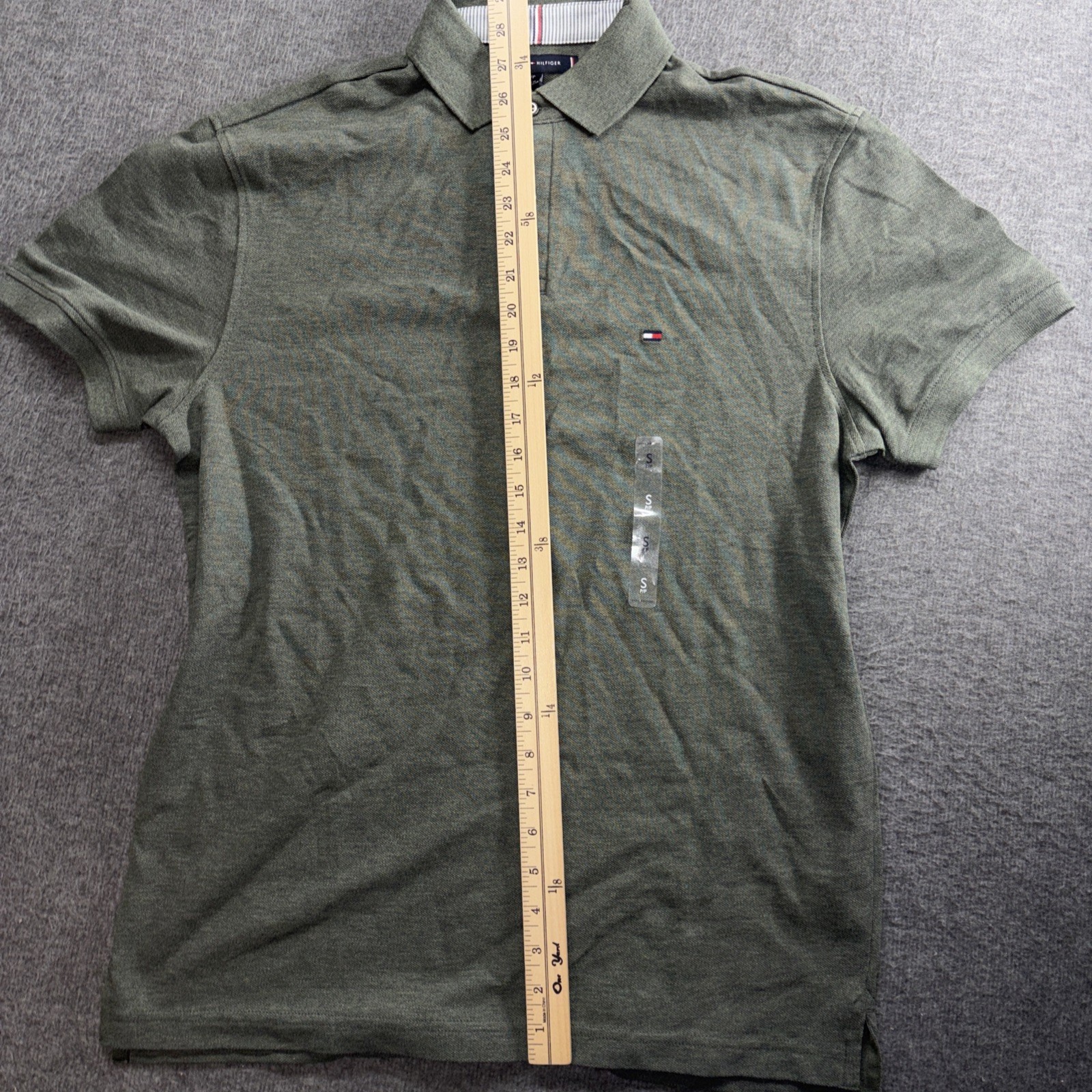 Tommy Hilfiger Men’s The 1985 Polo Shirt Classic Fit Small NWT Retail $69 Green