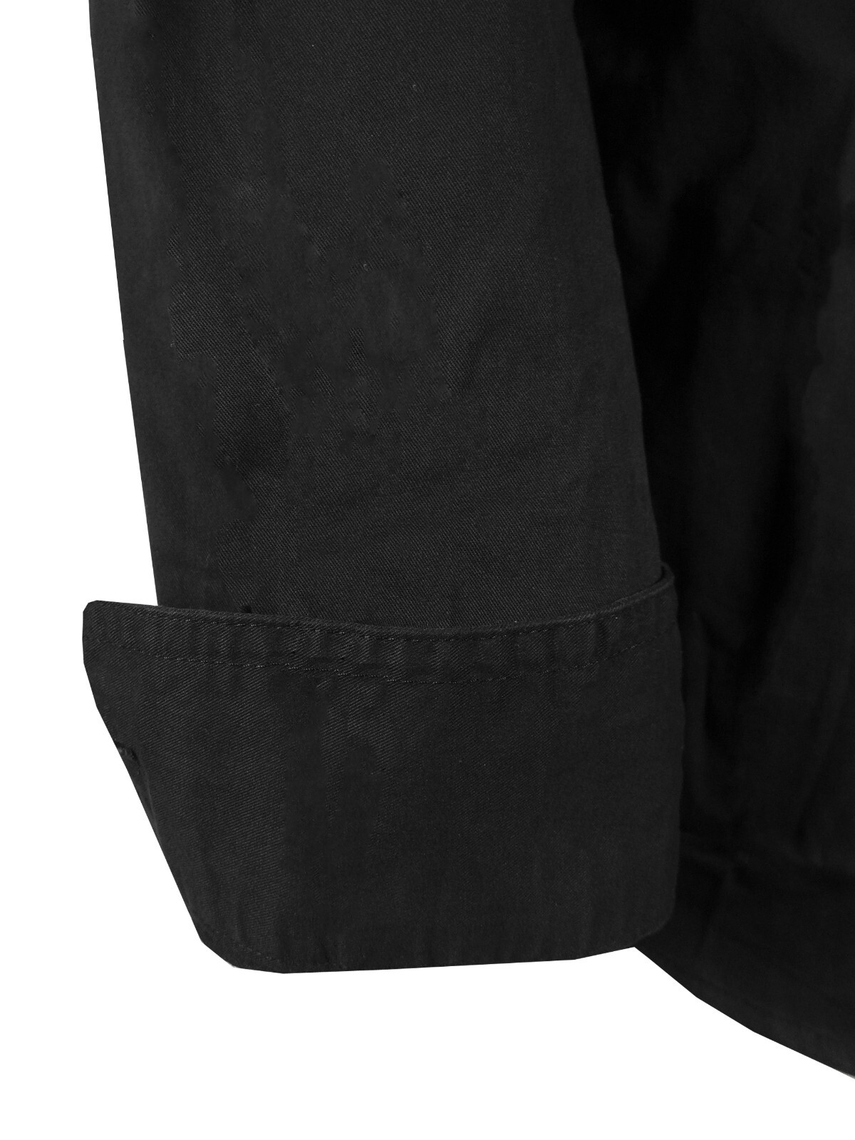 Twill Cotton Shirt Mens Button Down Collar Casual Dress Workwear Pen Slot Pocket