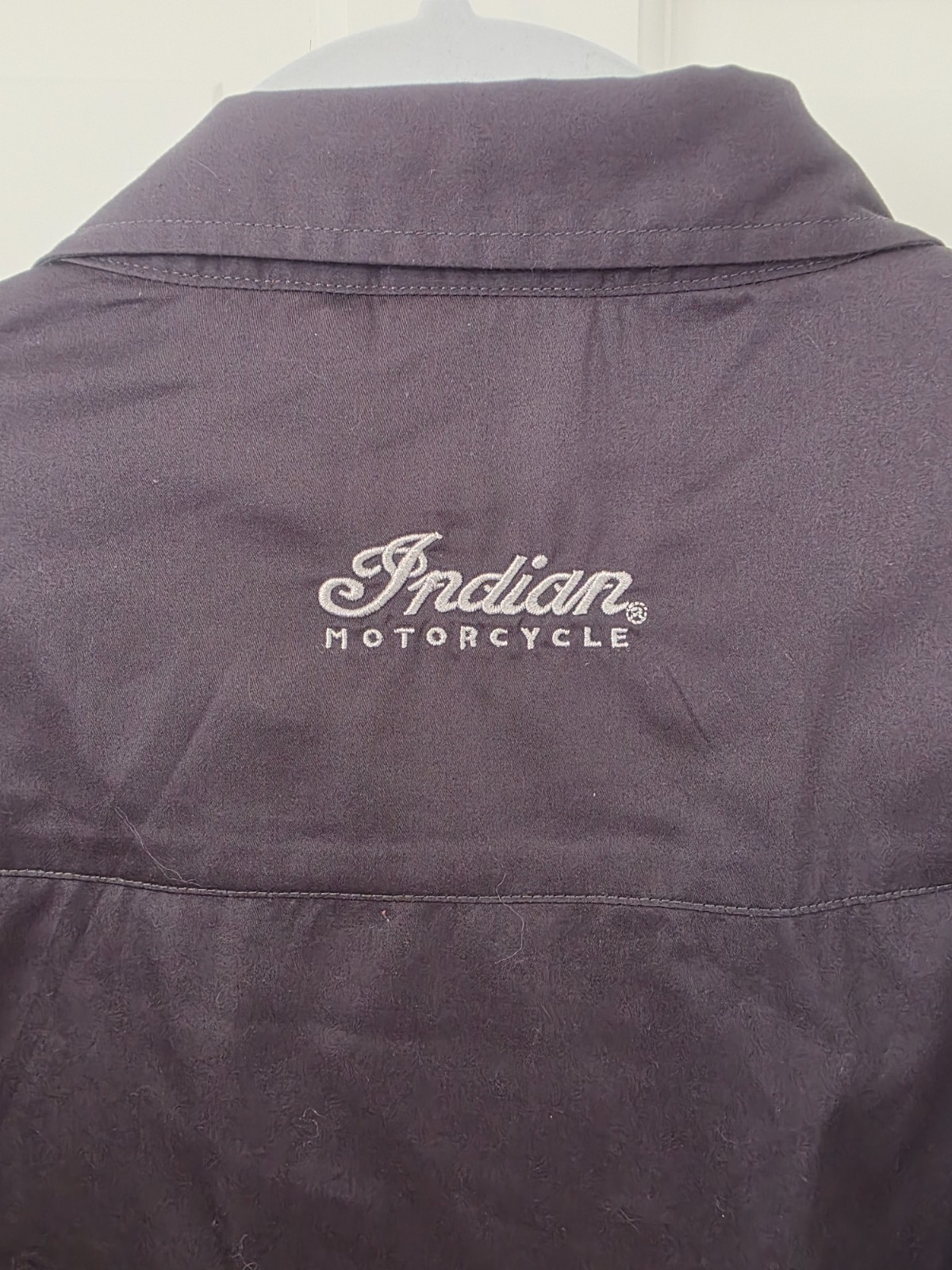 NWT Indian Motorcycle Mens Black Vented Shirt Work Shop Riding Size L XL 2XL 3XL