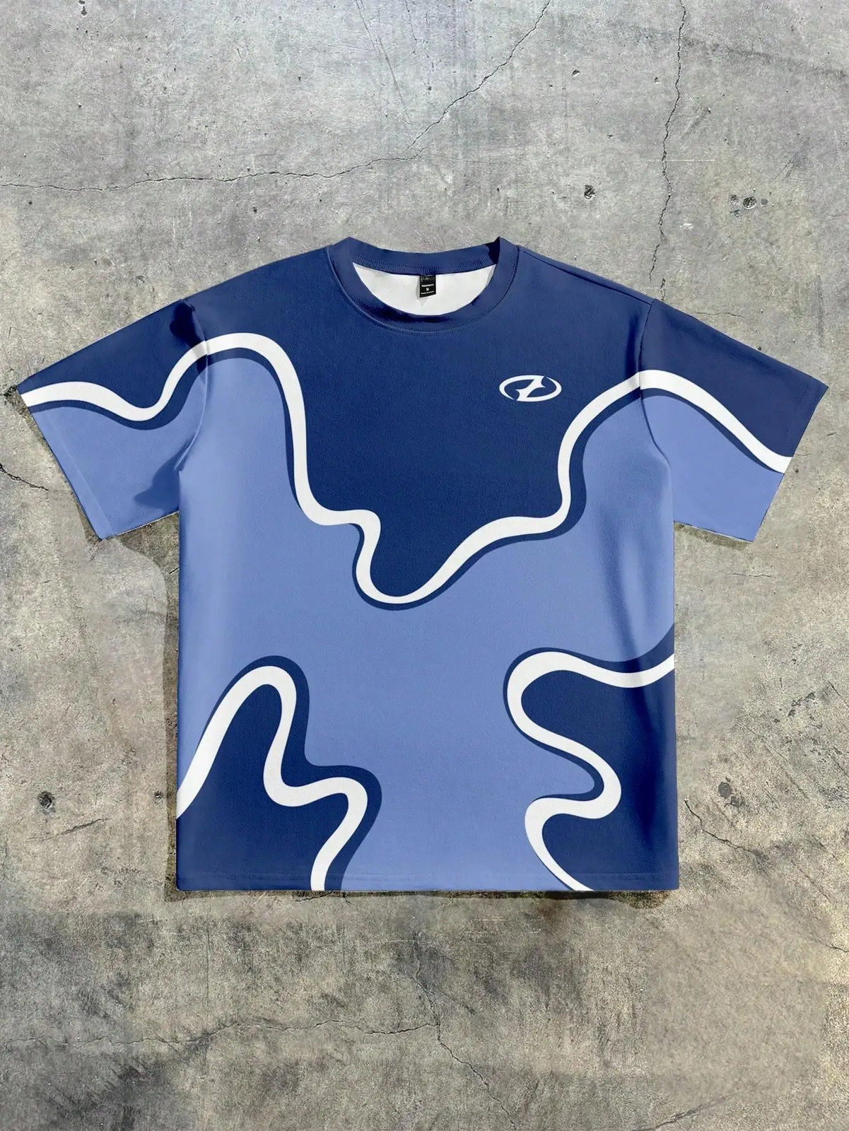 2026 Summer New Men’s T-shirt with 3D Pattern Printing – Street Casual