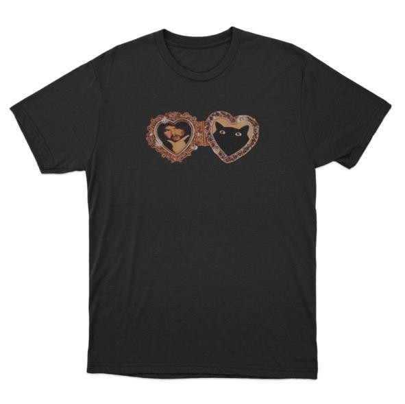 Caseoh & Kitty Locket T-shirt All Size S-5Xl