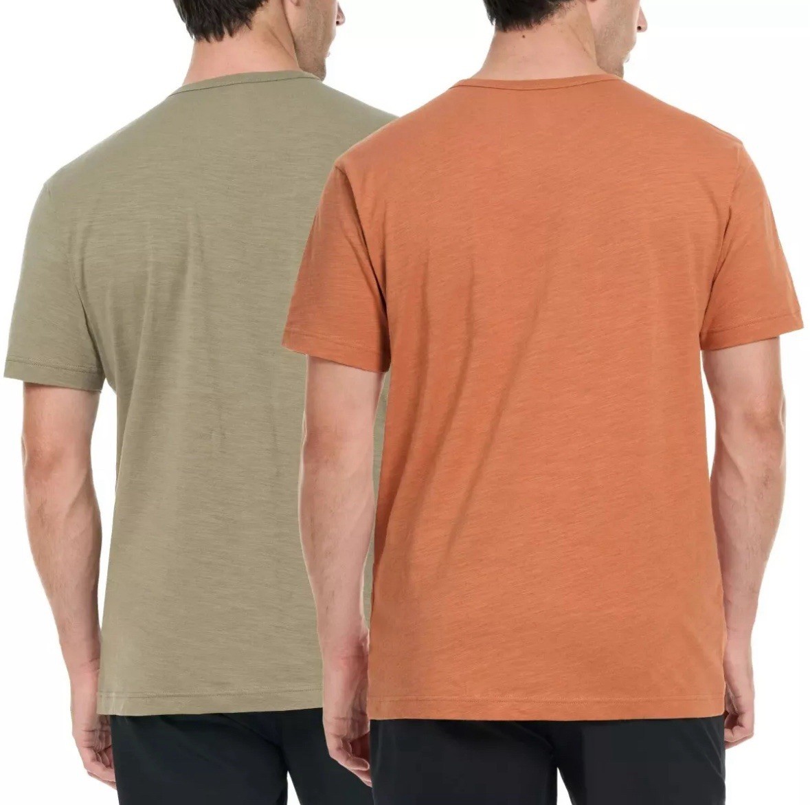 Hurley Men’s Graphic Tee, 2-pack – GREEN/ORANGE Or Blue/ Dark Blue You Pick Size