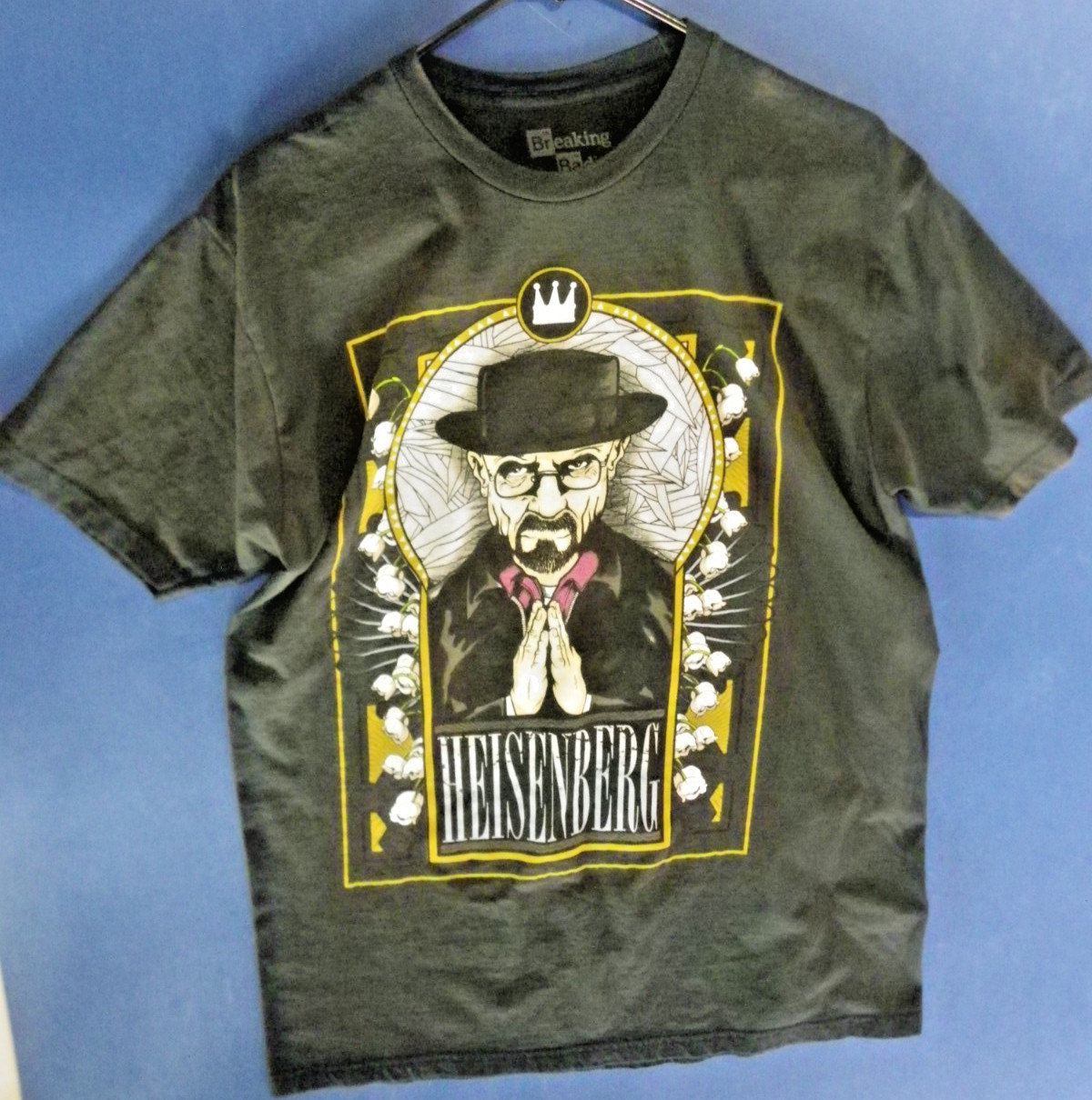 Breaking Bad “Heisenberg” Graphic Men’s T-Shirt Size X Large (See Measurement)