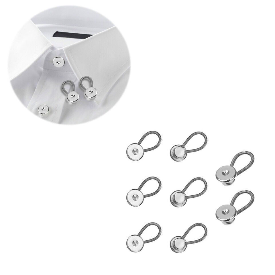 20x Extender Button Set Includes Elastic Waist Button and Comfy Collar Extender