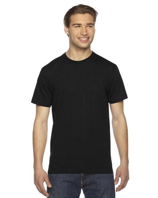 American Apparel 2001W Unisex Double-Satin Fine Jersey Short-Sleeve T-Shirt