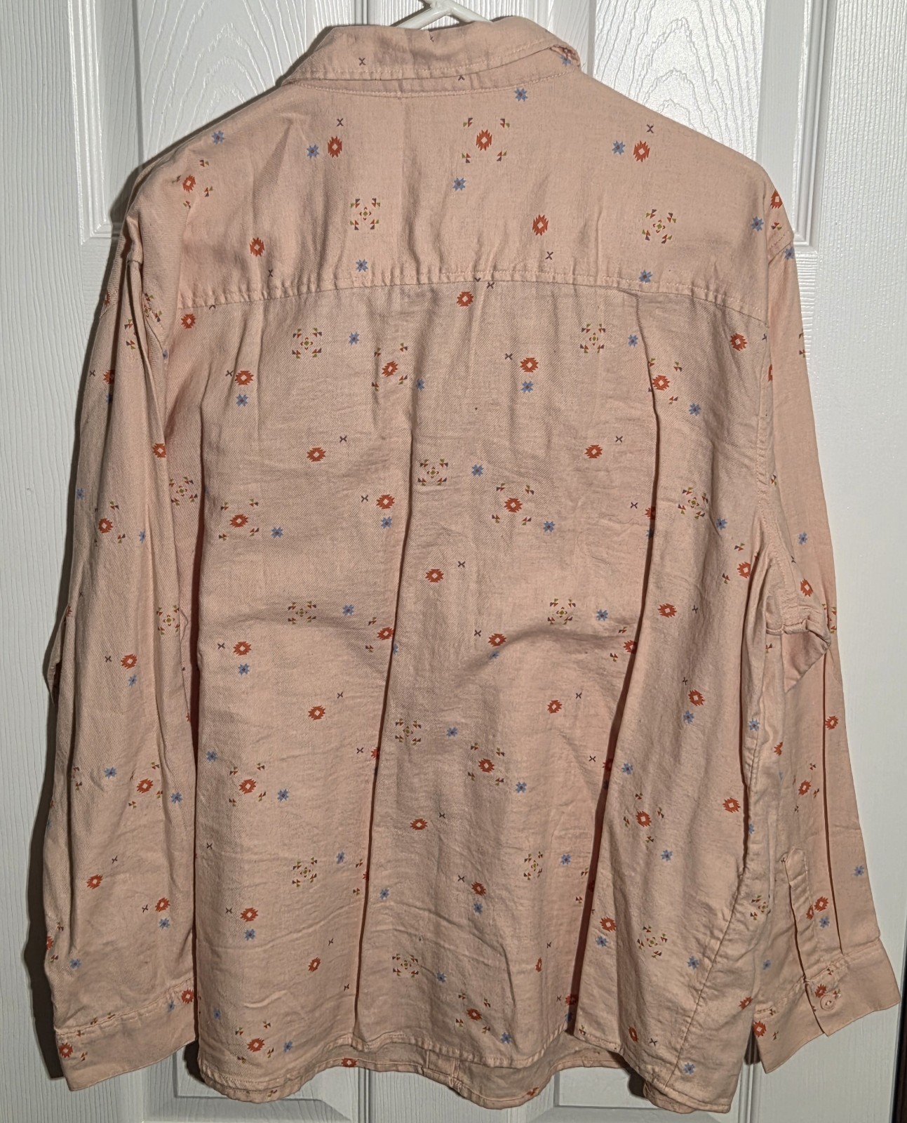 a.n.a 100% cotton long sleeve button up size extra extra large 2xl