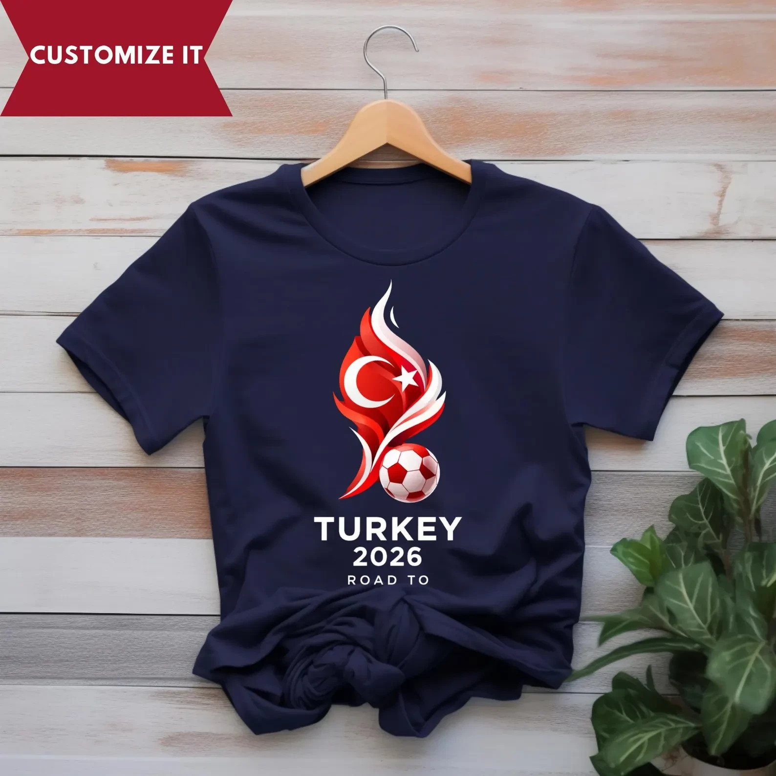 Turkey 2026 Road To Soccer Shirt